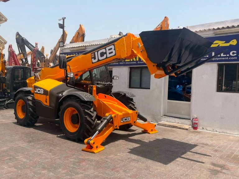 JCB 540-170 telehandler available for rental in Abu Dhabi and across the UAE
